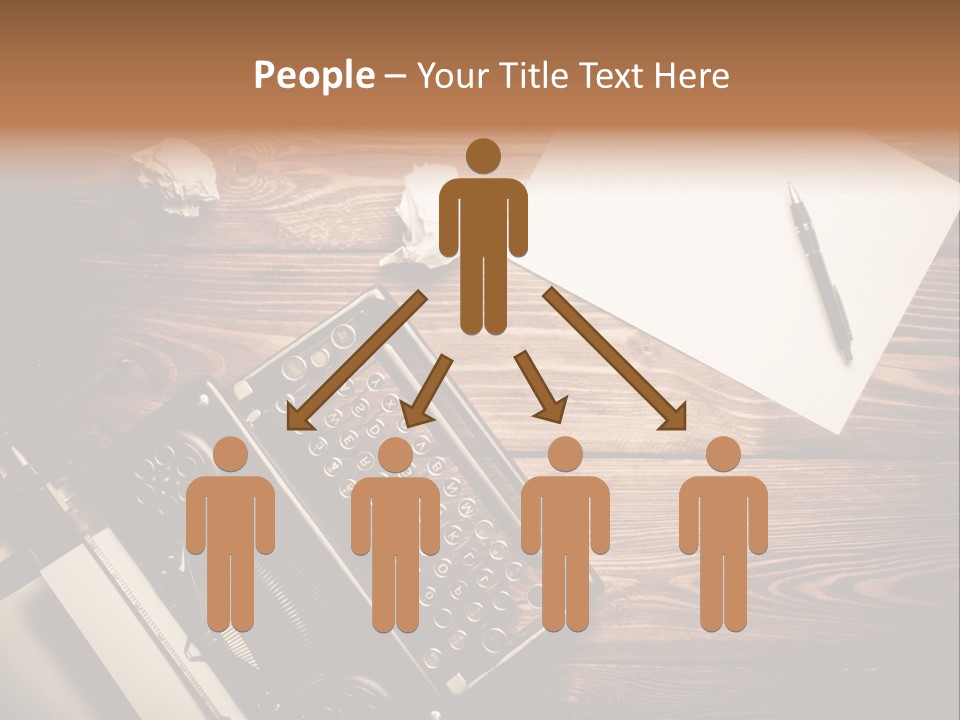 Phone Work Rusty PowerPoint Template