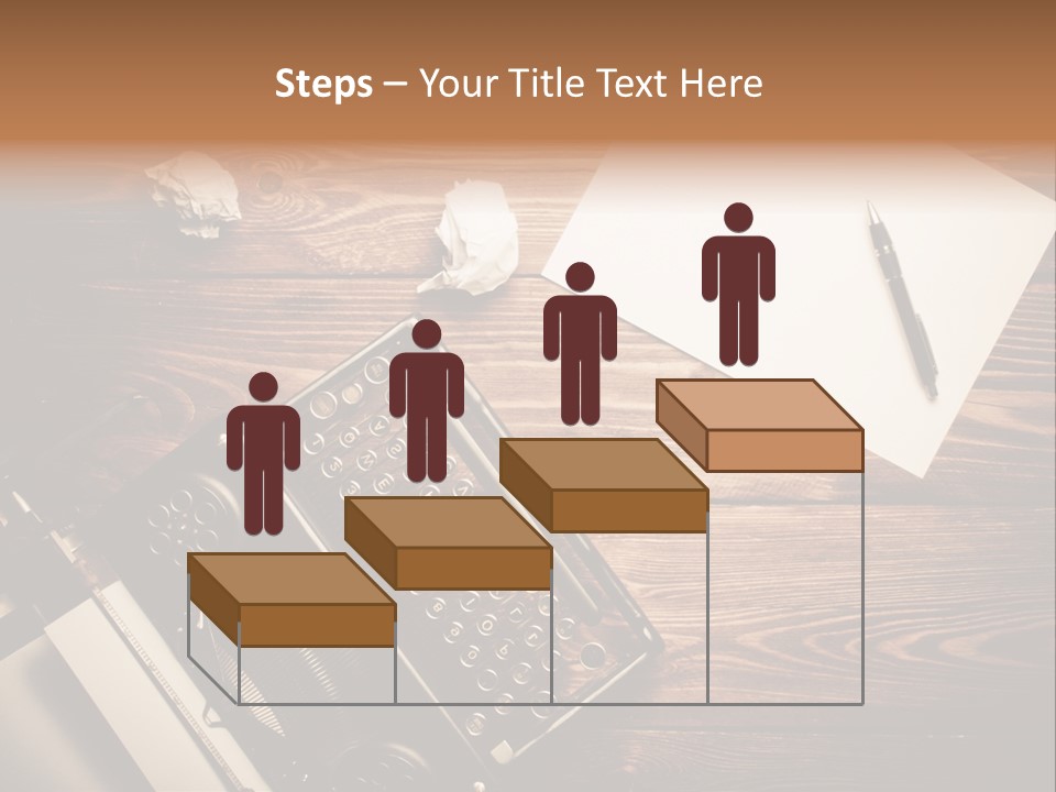 Phone Work Rusty PowerPoint Template