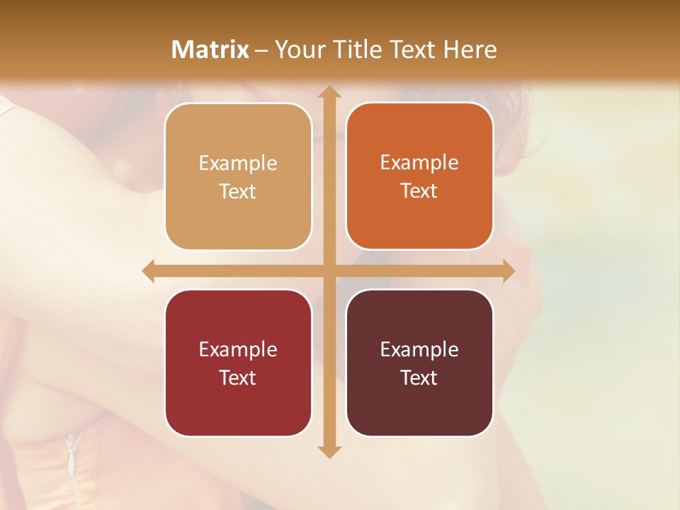 Holiday Portrait Date PowerPoint Template