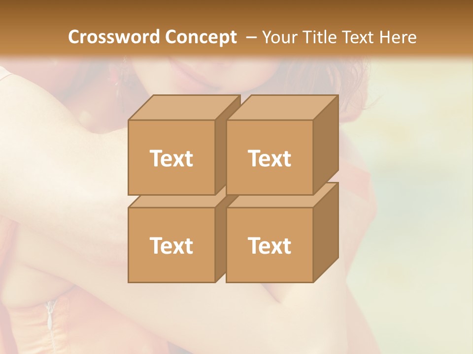 Holiday Portrait Date PowerPoint Template