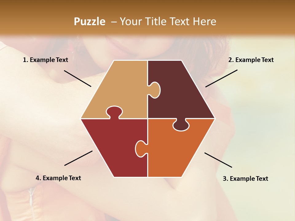 Holiday Portrait Date PowerPoint Template