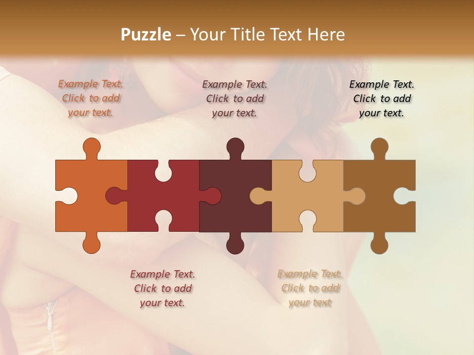 Holiday Portrait Date PowerPoint Template