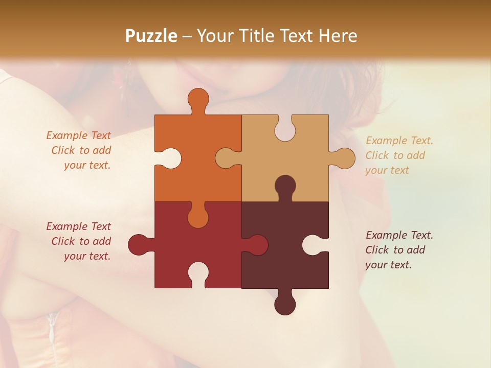 Holiday Portrait Date PowerPoint Template