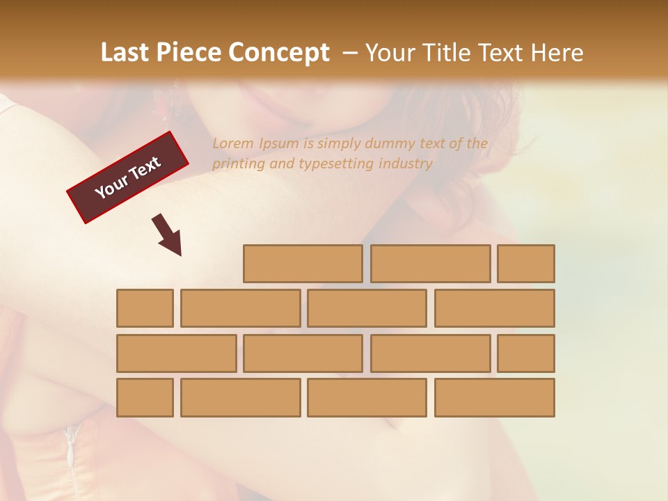 Holiday Portrait Date PowerPoint Template