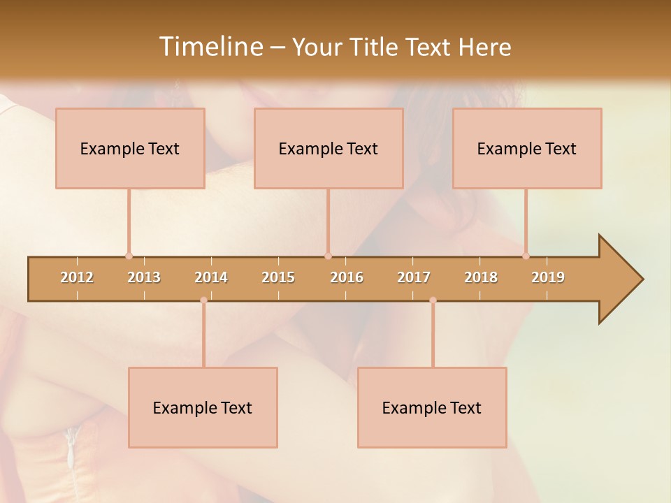 Holiday Portrait Date PowerPoint Template
