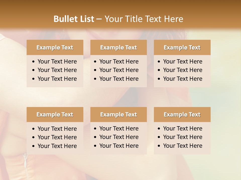 Holiday Portrait Date PowerPoint Template