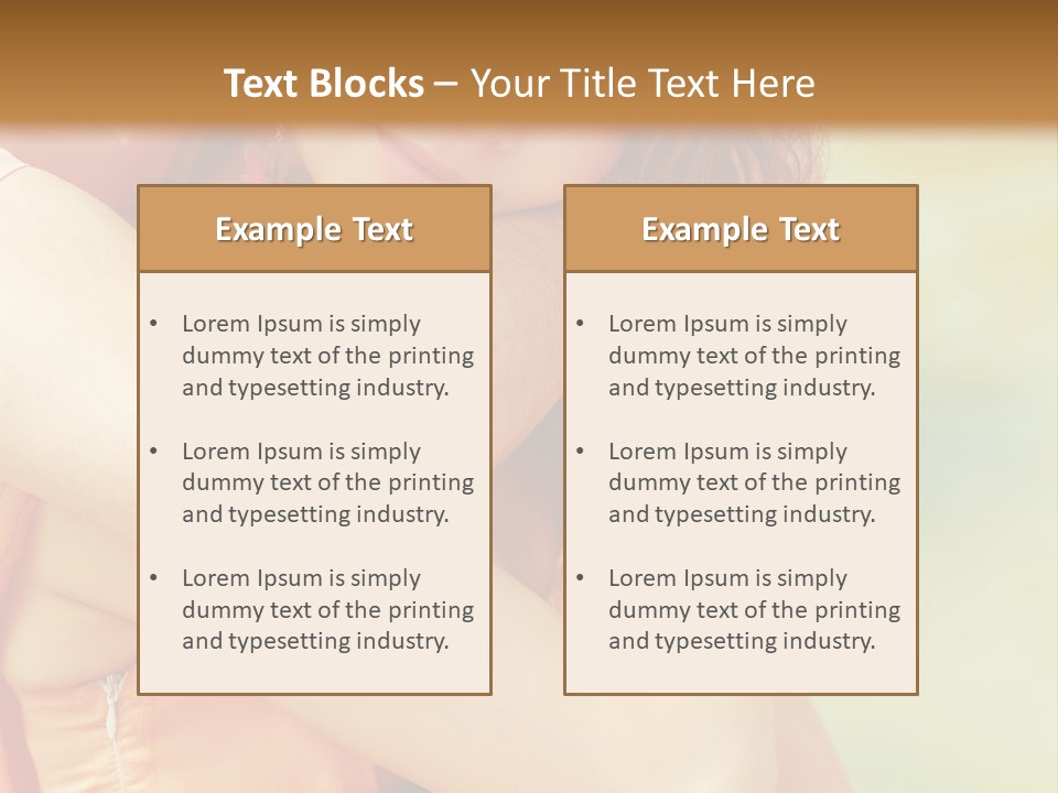 Holiday Portrait Date PowerPoint Template