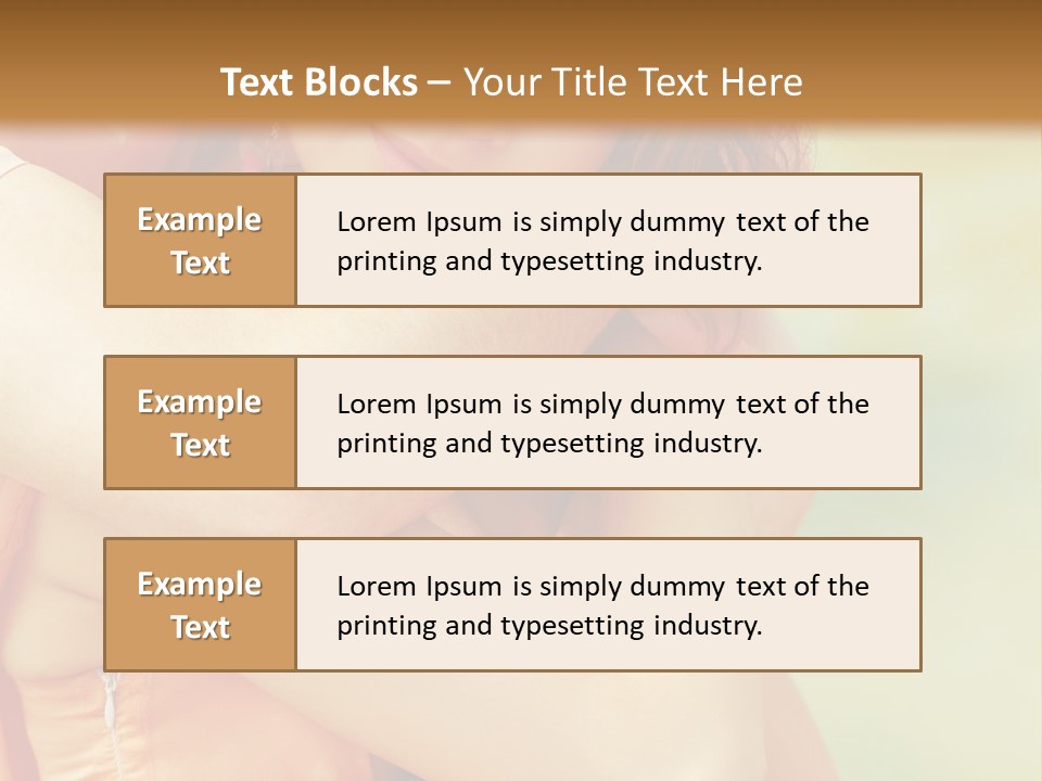 Holiday Portrait Date PowerPoint Template