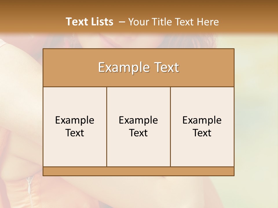 Holiday Portrait Date PowerPoint Template