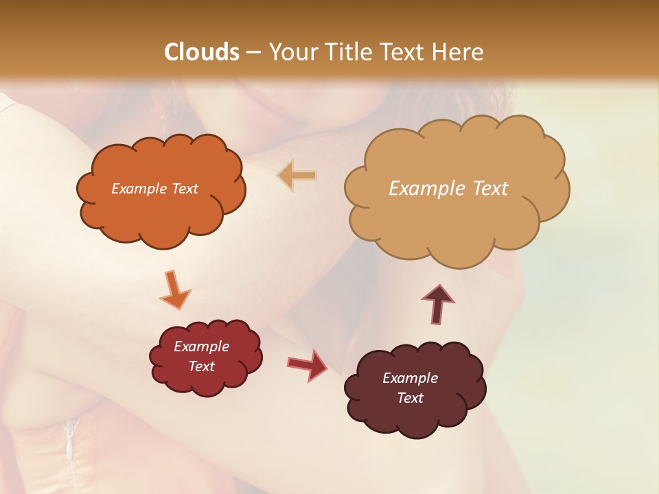 Holiday Portrait Date PowerPoint Template
