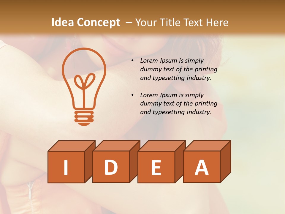 Holiday Portrait Date PowerPoint Template