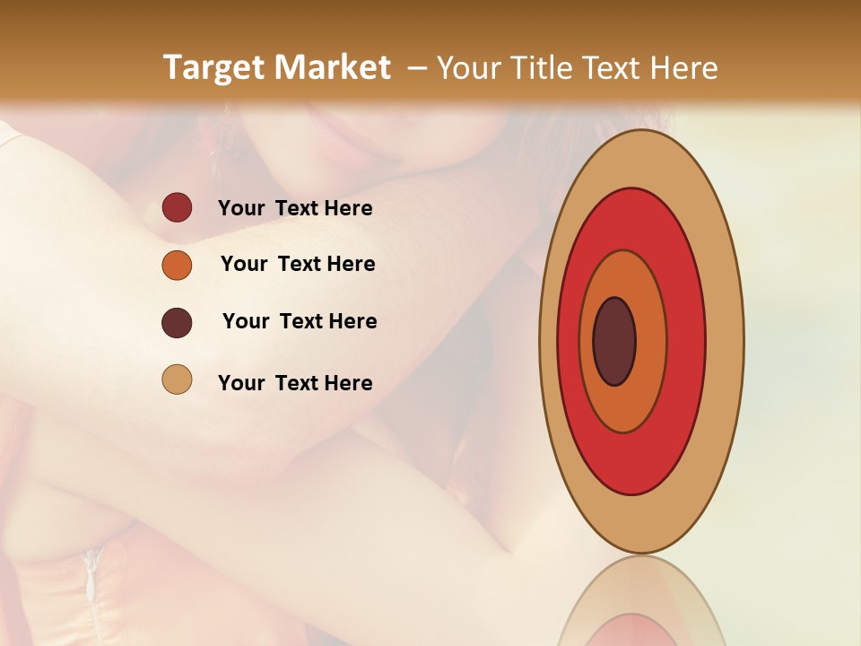 Holiday Portrait Date PowerPoint Template