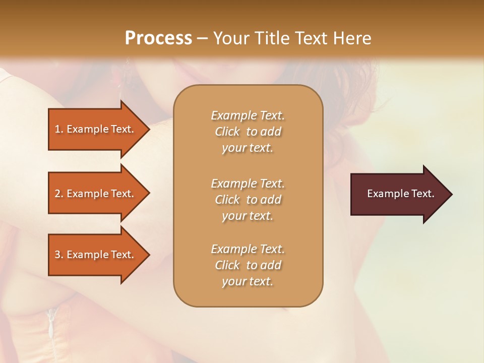 Holiday Portrait Date PowerPoint Template