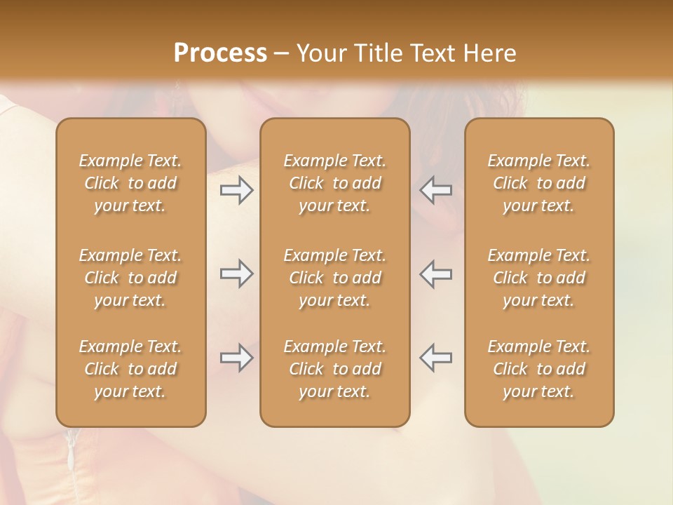 Holiday Portrait Date PowerPoint Template