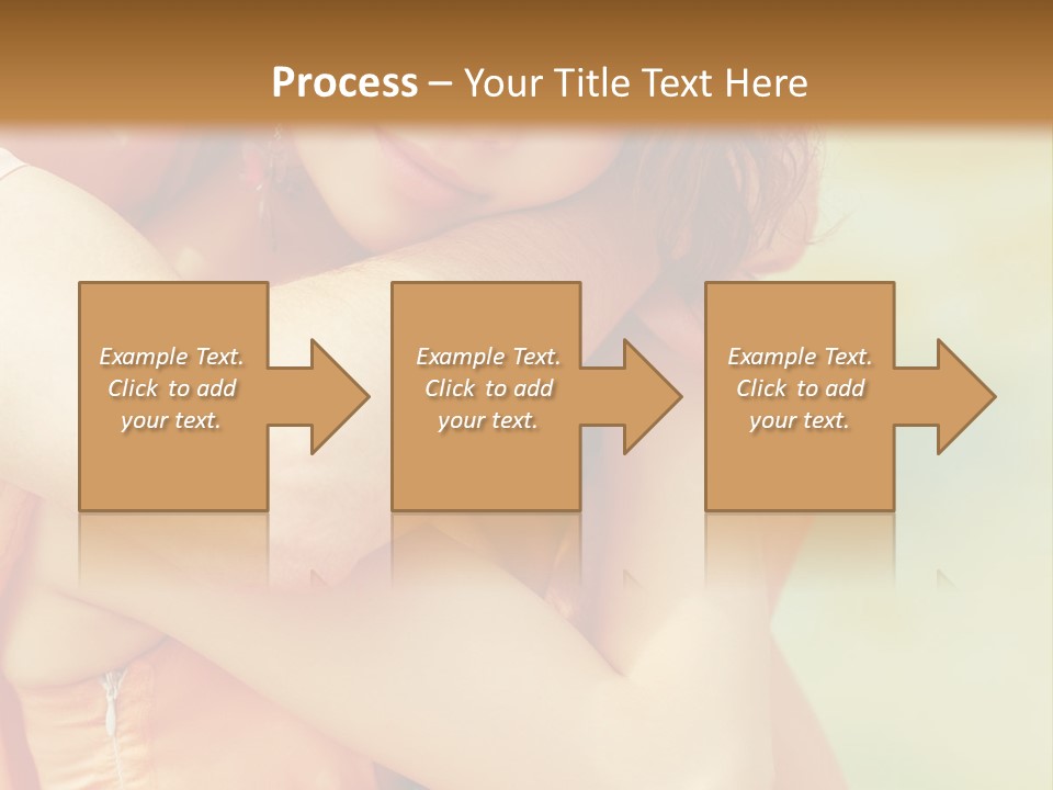 Holiday Portrait Date PowerPoint Template