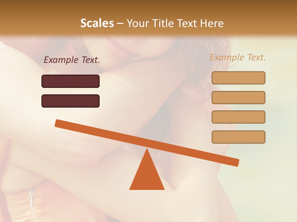 Holiday Portrait Date PowerPoint Template