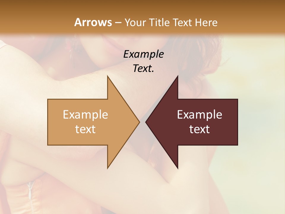 Holiday Portrait Date PowerPoint Template