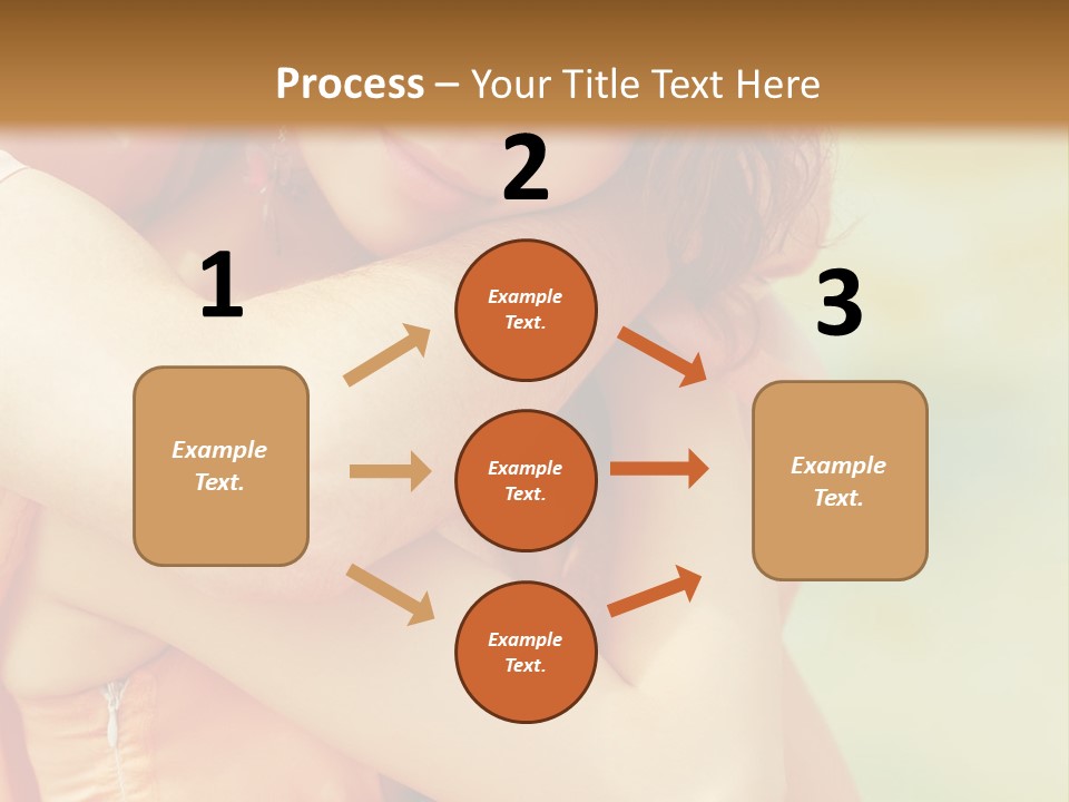 Holiday Portrait Date PowerPoint Template