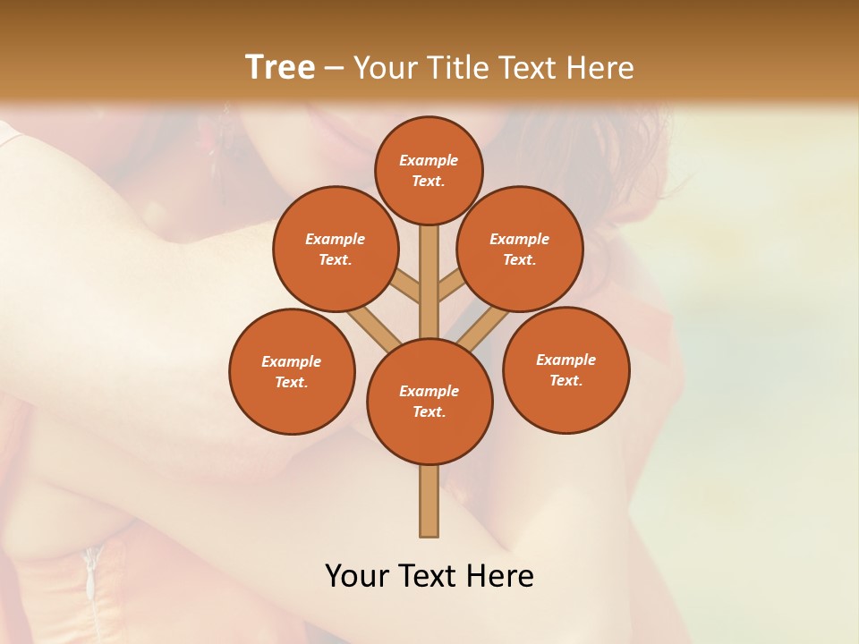 Holiday Portrait Date PowerPoint Template