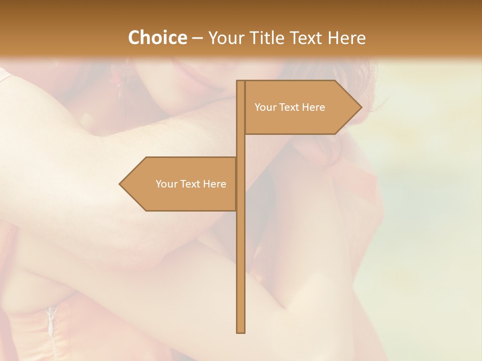 Holiday Portrait Date PowerPoint Template