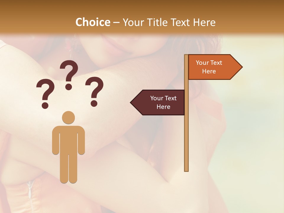 Holiday Portrait Date PowerPoint Template