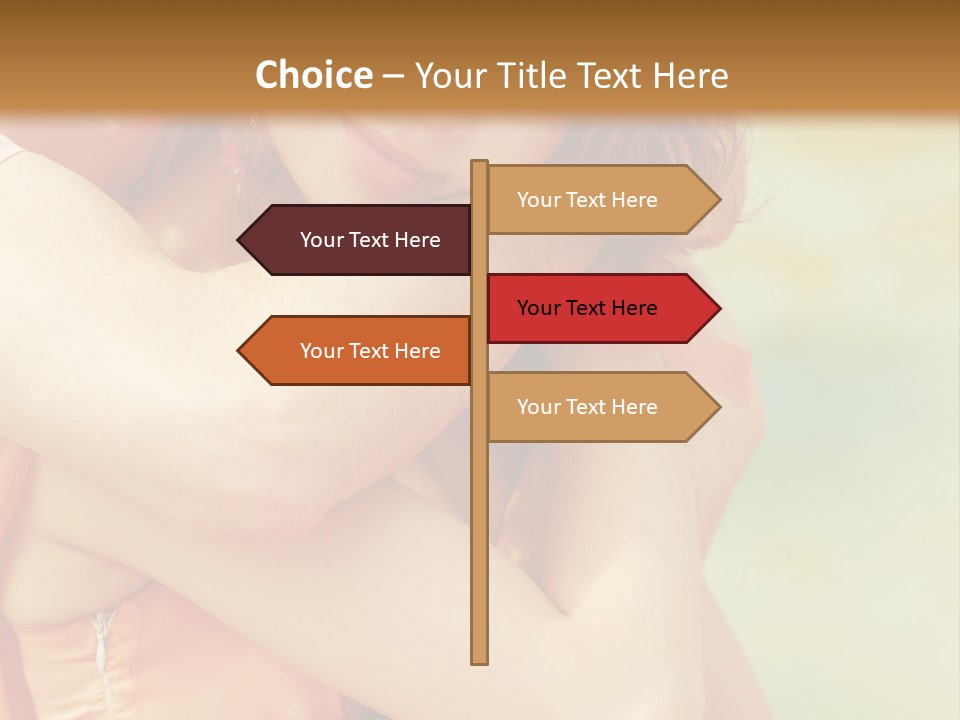 Holiday Portrait Date PowerPoint Template