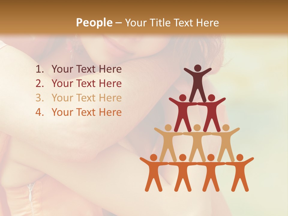 Holiday Portrait Date PowerPoint Template