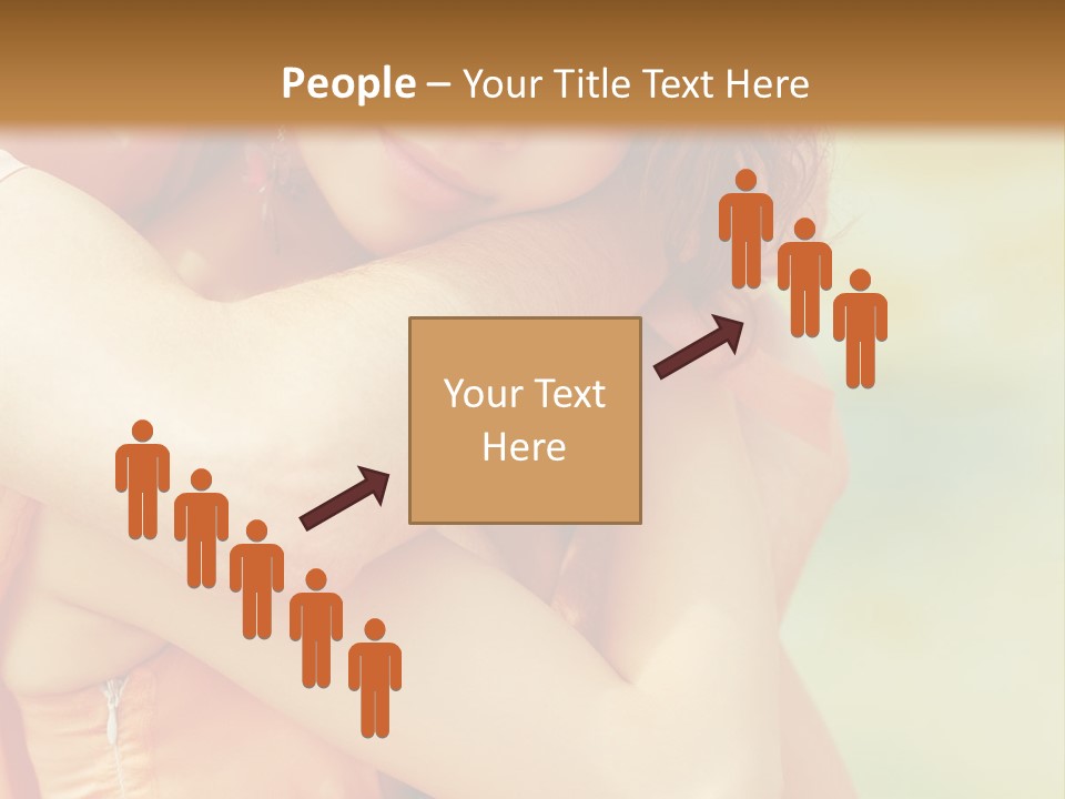 Holiday Portrait Date PowerPoint Template