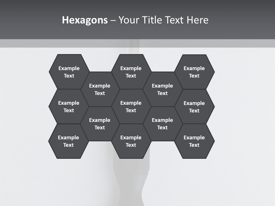 Caucasian Danger Sitting PowerPoint Template