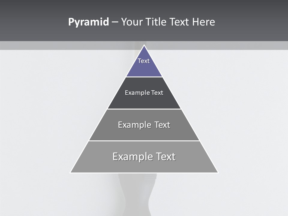 Caucasian Danger Sitting PowerPoint Template
