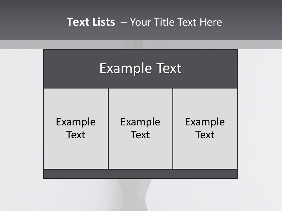 Caucasian Danger Sitting PowerPoint Template