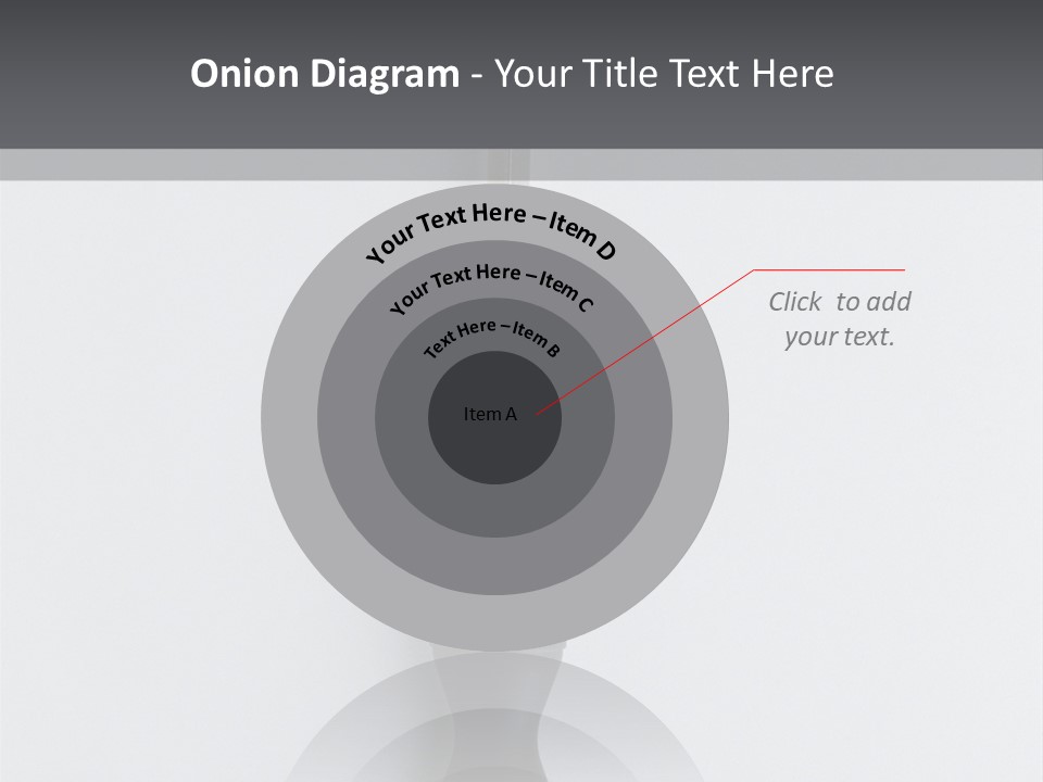 Caucasian Danger Sitting PowerPoint Template