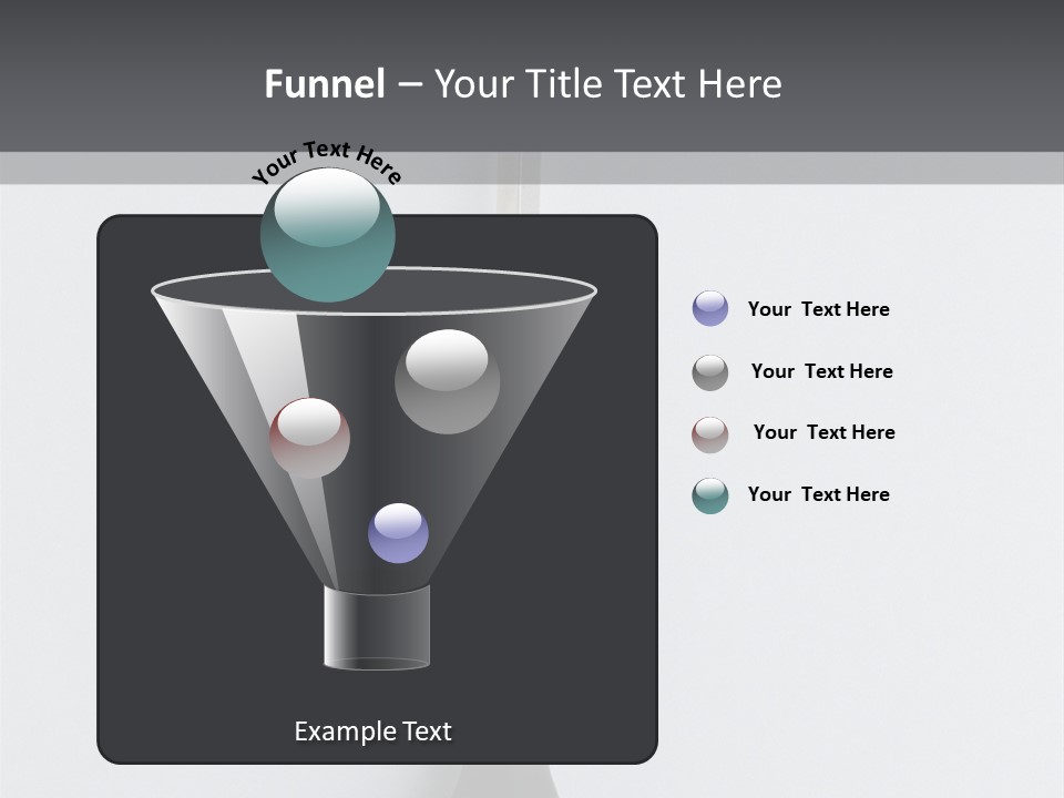 Caucasian Danger Sitting PowerPoint Template
