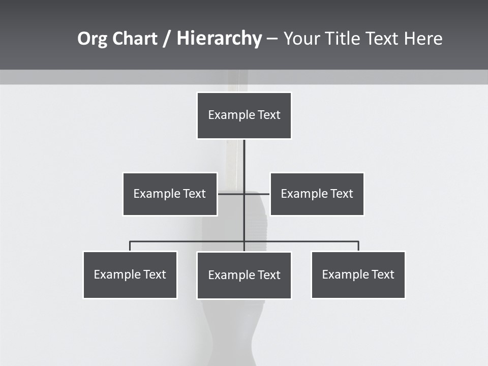 Caucasian Danger Sitting PowerPoint Template