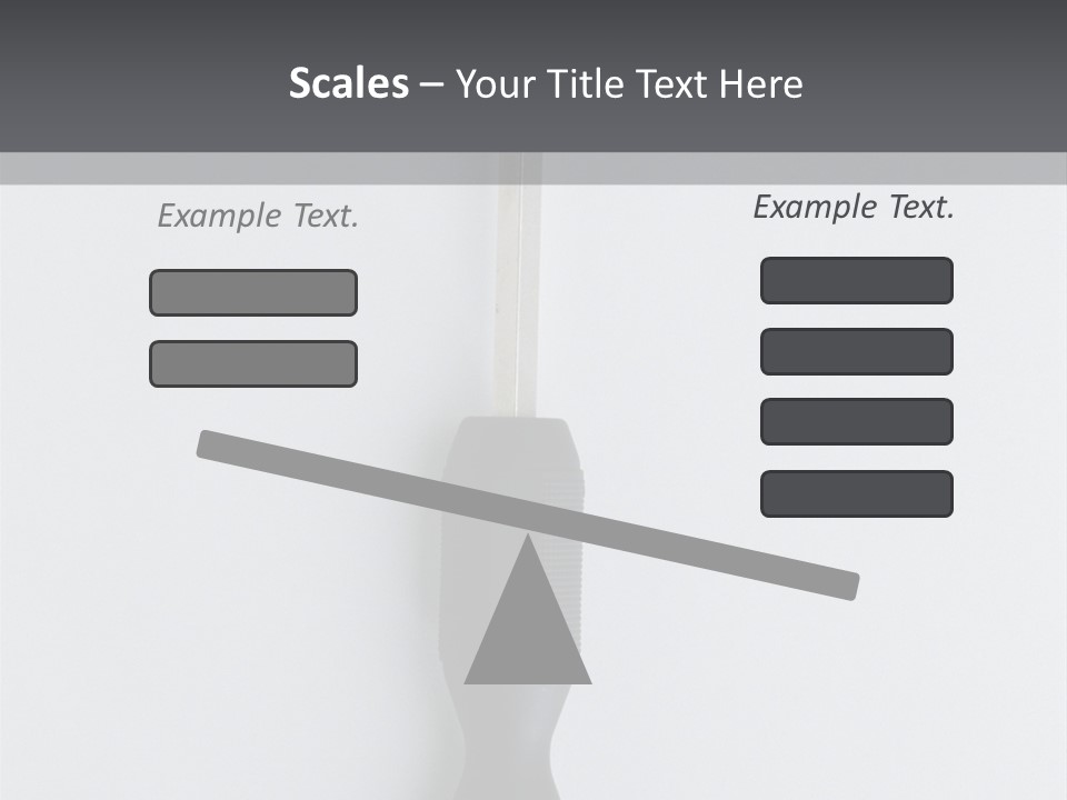 Caucasian Danger Sitting PowerPoint Template