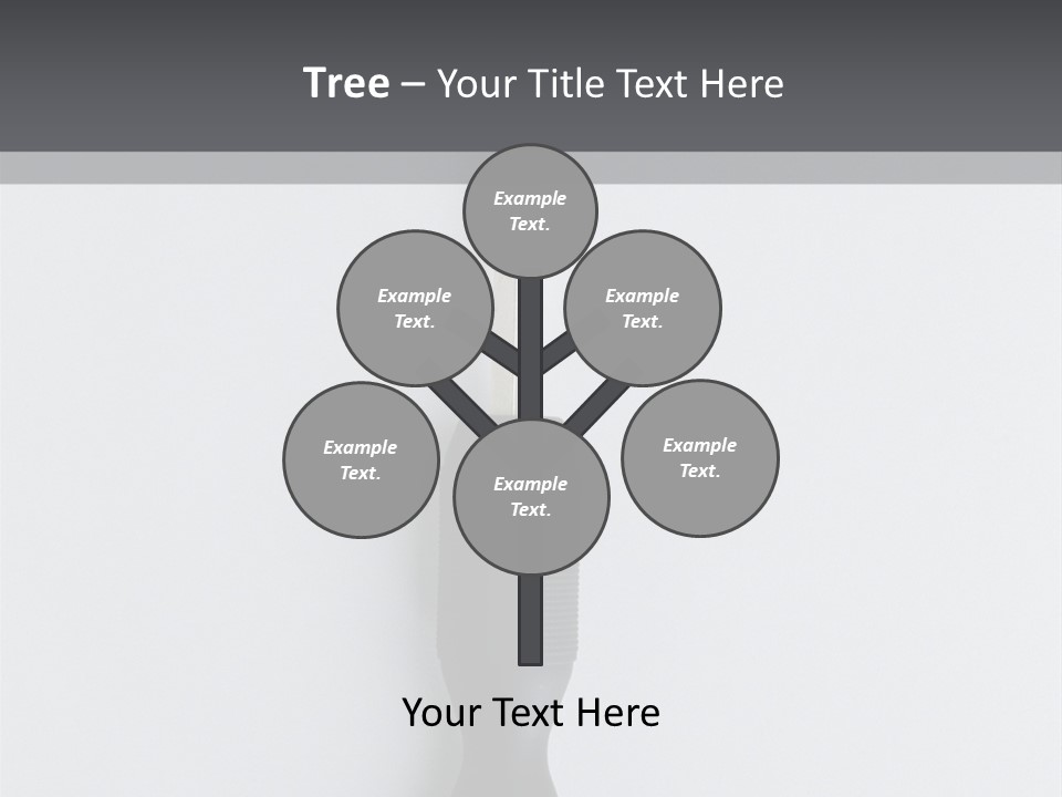 Caucasian Danger Sitting PowerPoint Template