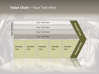 Caucasian Danger Sitting PowerPoint Template