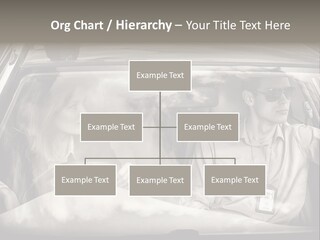 Caucasian Danger Sitting PowerPoint Template