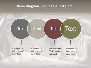 Caucasian Danger Sitting PowerPoint Template