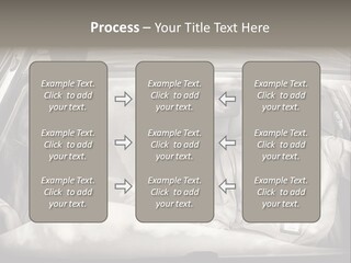 Caucasian Danger Sitting PowerPoint Template