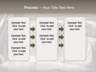 Caucasian Danger Sitting PowerPoint Template