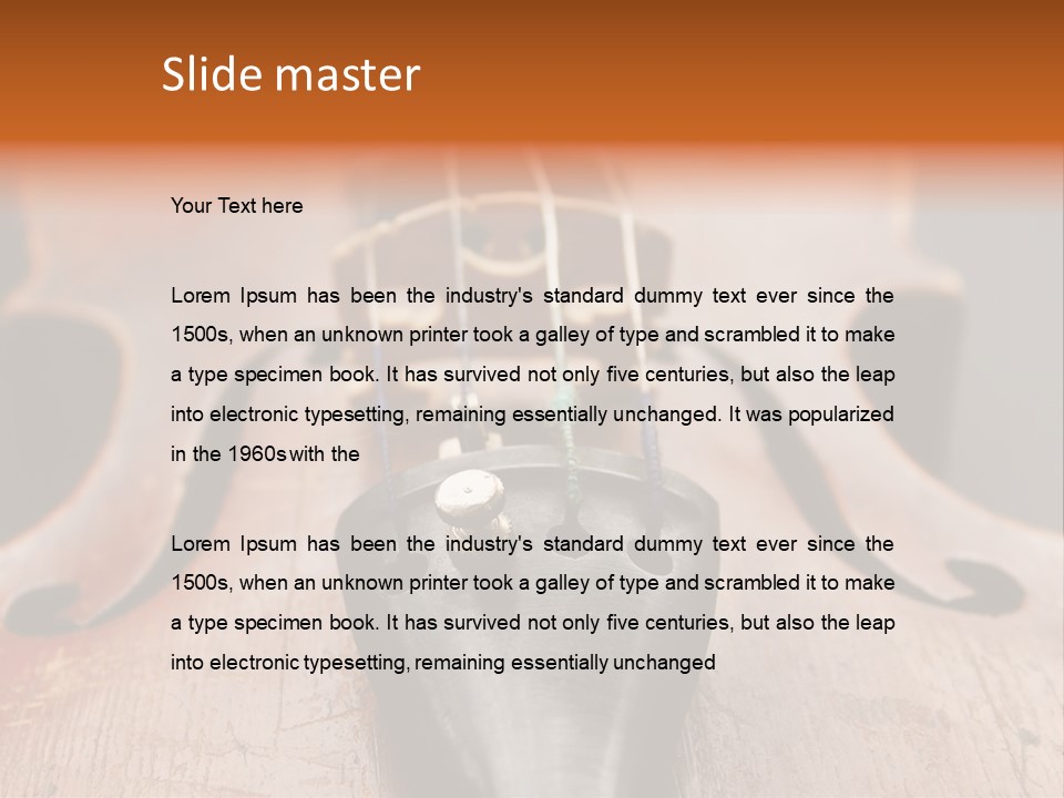 Sound Card Concert PowerPoint Template