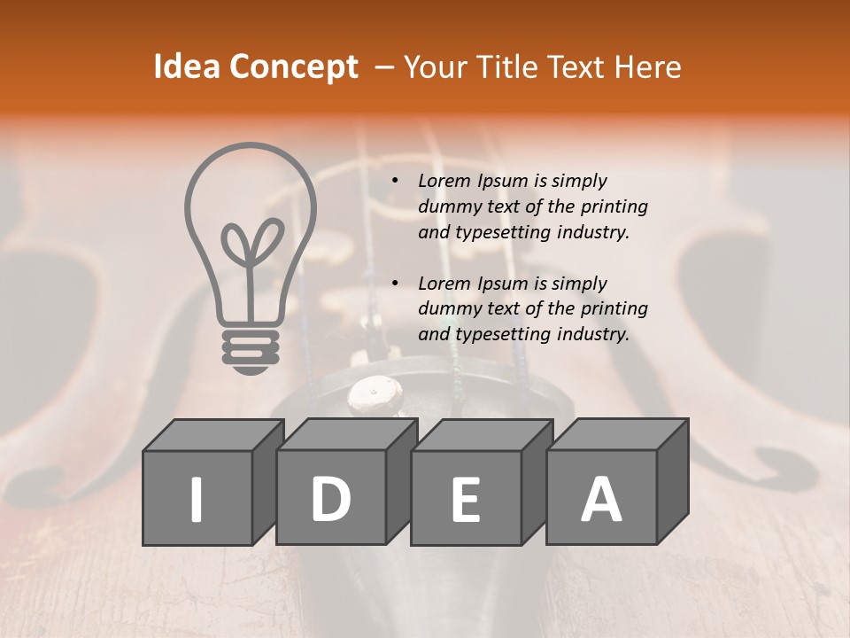 Sound Card Concert PowerPoint Template