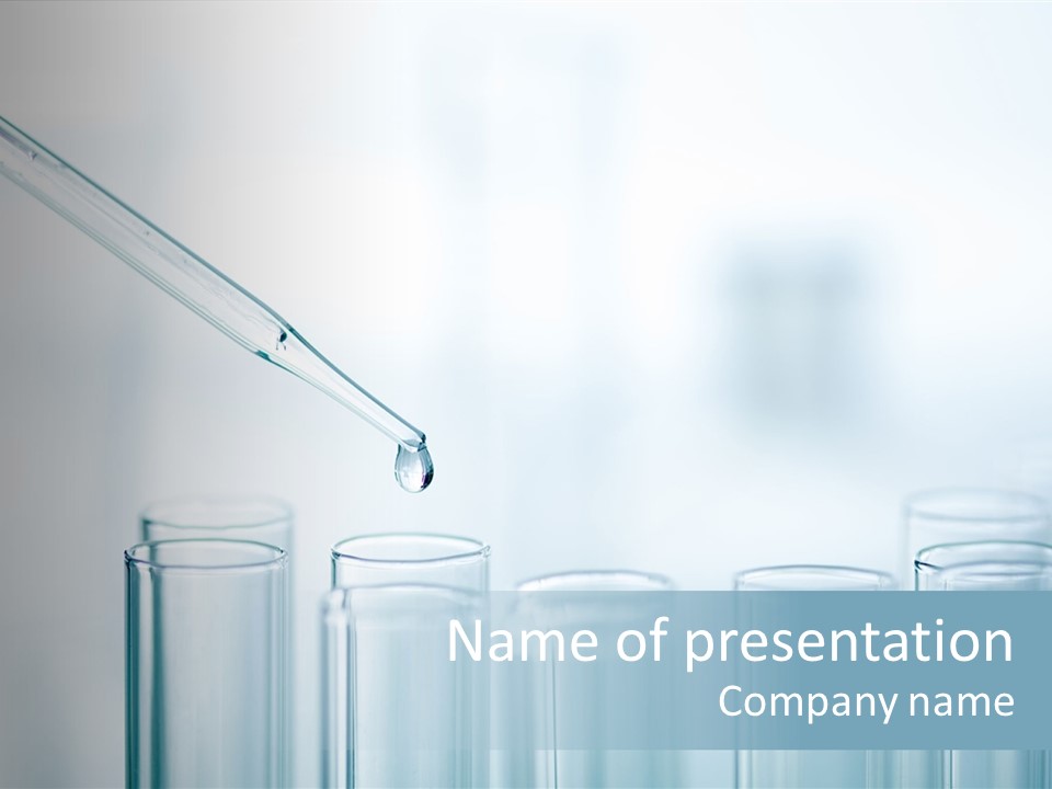 Microbiology Pharmacology Research PowerPoint Template