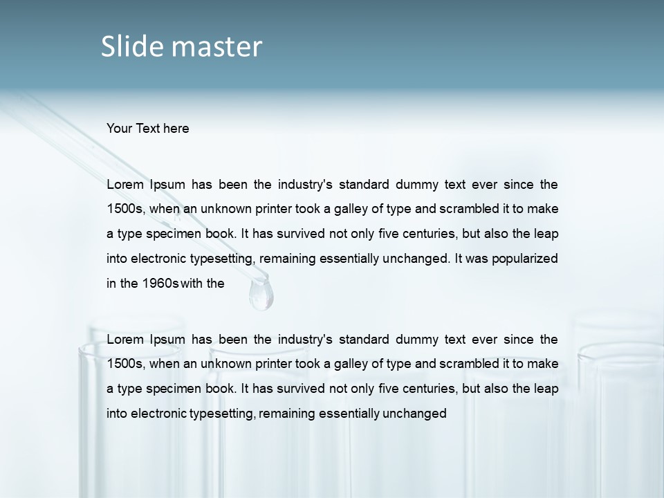 Microbiology Pharmacology Research PowerPoint Template