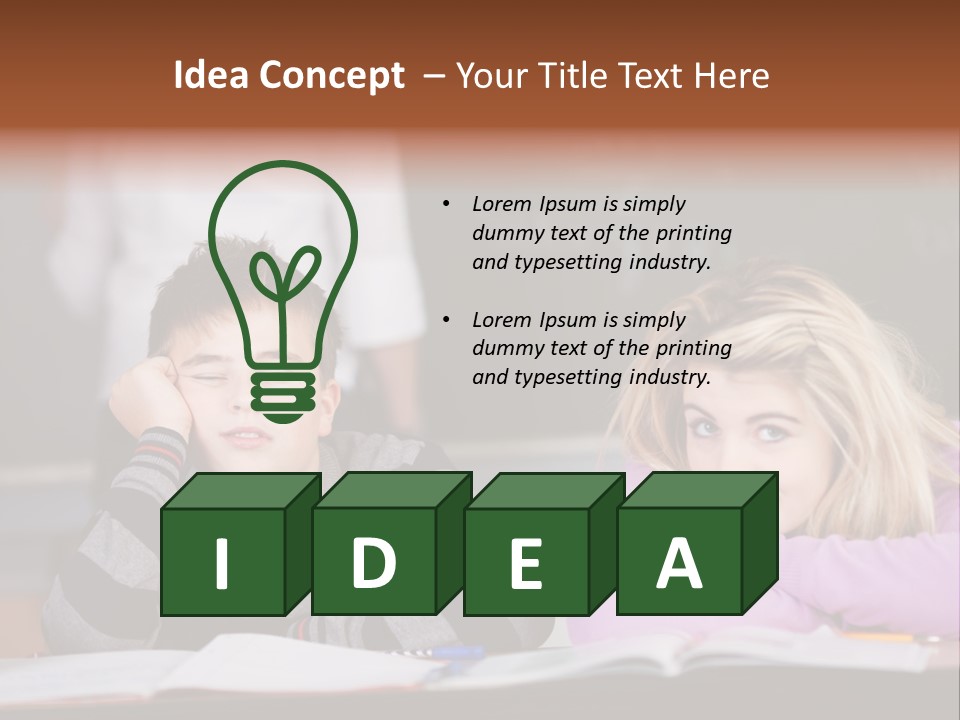 Displeasure Knowledge Job PowerPoint Template