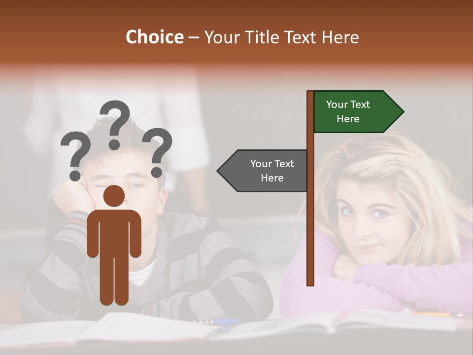Displeasure Knowledge Job PowerPoint Template