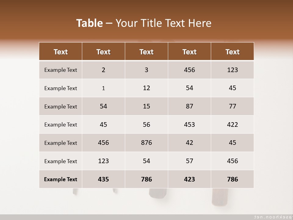 A Group Of Tools On A White Surface PowerPoint Template