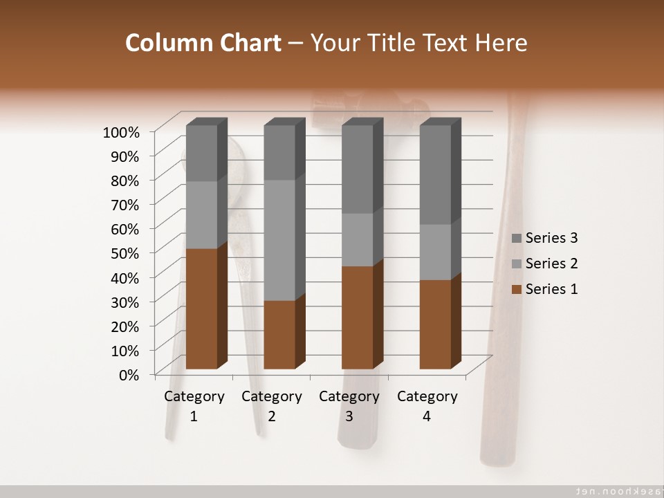 A Group Of Tools On A White Surface PowerPoint Template