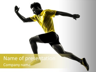 White One Sports PowerPoint Template